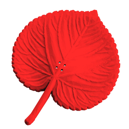 Liść lipy - atrapa do ćwiczeń węchowych z psem