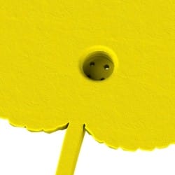 Gniazdo na puszki Fluonose Nano+ w atrapie liścia lipy