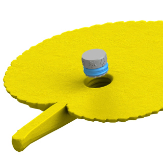 Liść lipy - scent toy inspirovaná přírodou