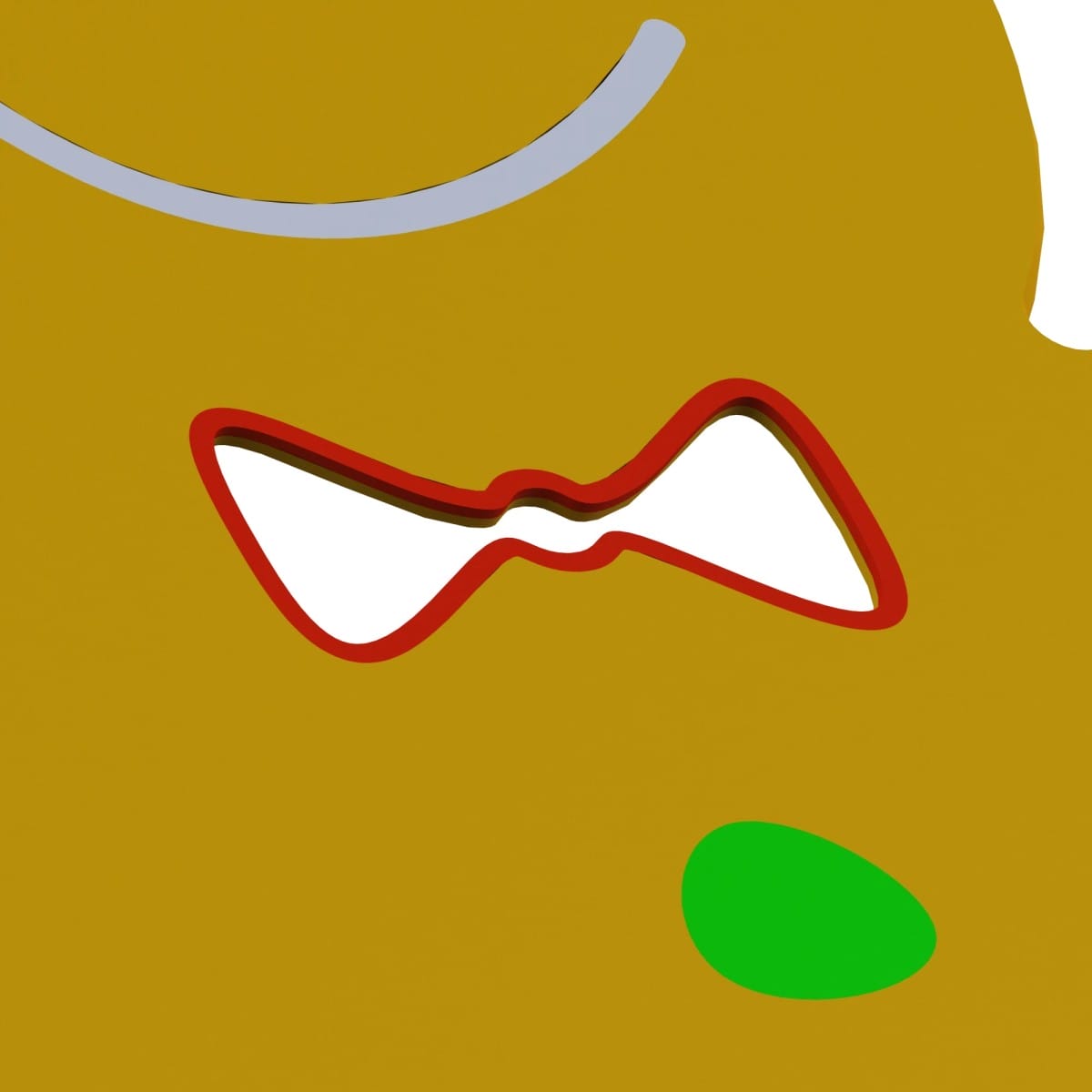 Puszka Gingerbread Man per allenamenti di nosework in clima natalizio | Fluo Dog