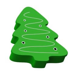 Puszka kerstboom voor neuswerk en scent work