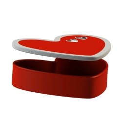 Boîte cœur pour entraînements olfactifs et scent work | Fluo Dog