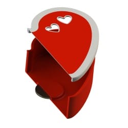 Heart Canister for Scent Work and Nosework | Fluo Dog