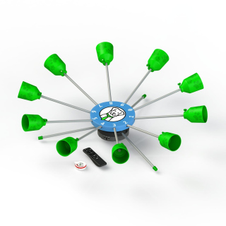 Carrousel automatique olfactif 2.0 - appareil pour le training de scent des chiens (Nosework / Scent Work)