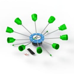 Karuzela de Aromas 2.0 - dispositivo automático para treinamento de olfato de cães Nosework | Fluo Dog