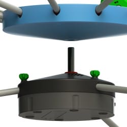 Karuzela zapachowa 2.0 - automatiske enhet for trening av hunders luktesans Nosework | Fluo Dog