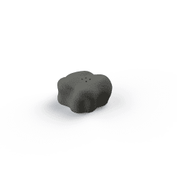 Mazs kalnu akmens nosework treniņiem - dabīga akmens atrapa | Fluo Dog