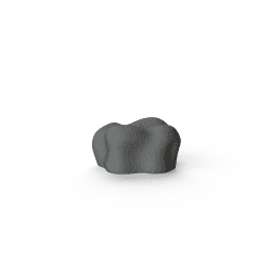 Small mountain stone for nosework training - natural stone decoy | Fluo Dog