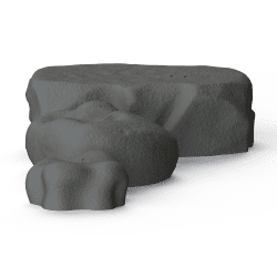 Kleine bergsteen voor nosework-training - natuurlijke steenimitatie | Fluo Dog