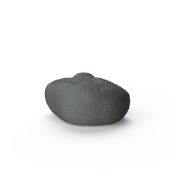 Piedra de montaña mediana para entrenamientos de nosework - ocultación realista de olores | Fluo Dog