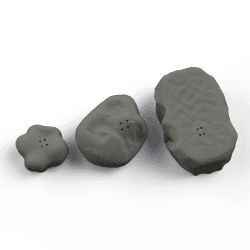 Medium Mountain Stone for Nosework Training - Realistic Scent Hiding | Fluo Dog