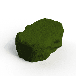 Gran piedra de montaña - juguete olfativo para entrenamiento de nosework