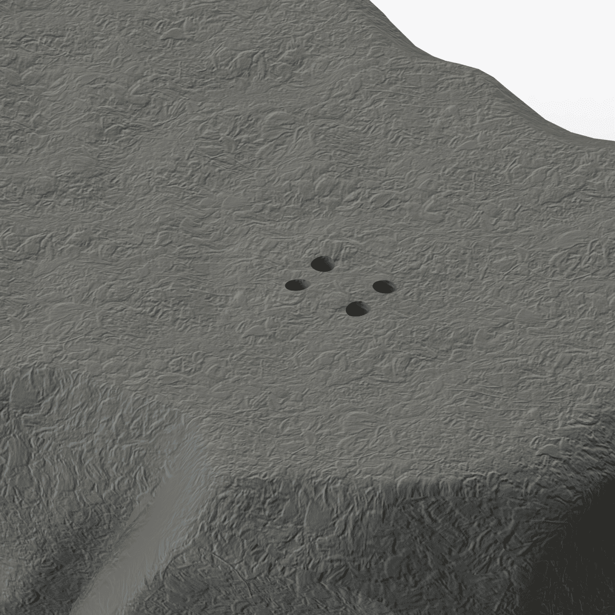 Stort bergsklippblock för nosework - platt på toppen | Fluo Dog