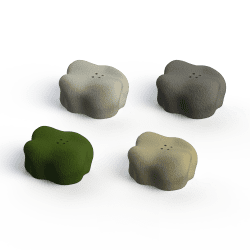 Small mountain stone for nosework training - natural stone decoy | Fluo Dog