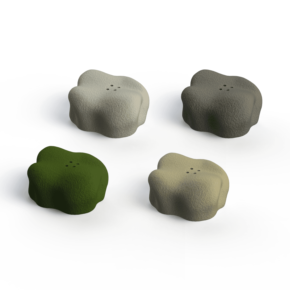 Small mountain stone for nosework training - natural stone decoy | Fluo Dog