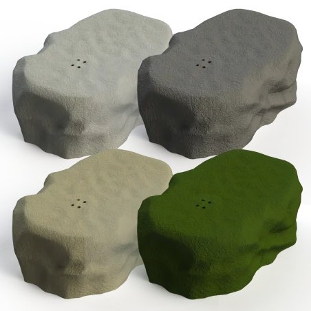 Barvy horských kamenů