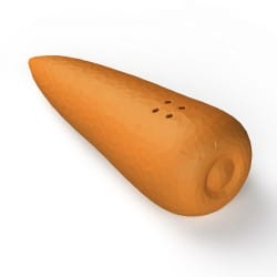 Carota finta per nosework - strumento di allenamento per scent work | Fluo Dog