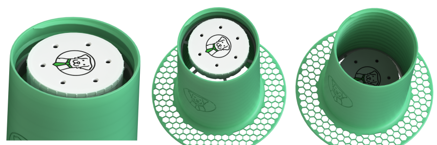 Geruchs-Kamin mit Höhenverstellung für Nosework-Training