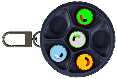 Aizsargājoša kaste smaržu bundžām