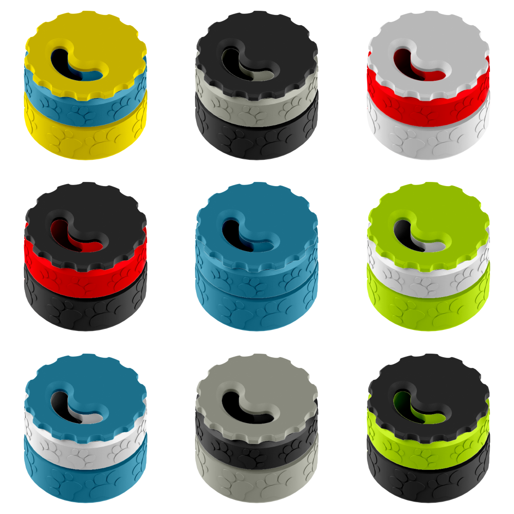 Różne kolory puszek zapachowych Fluonose Nano+